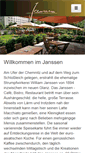 Mobile Screenshot of janssen-restaurant.de